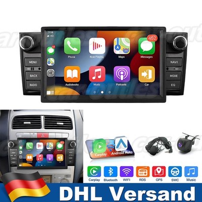 Android15 Autoradio CarPlay Android Auto 2+64GB Für Fiat Punto 05-09/Linea 07-11