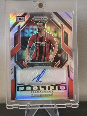 2025 Panini Prizm FIFA Soccer Prolific Signatures Zlatan Ibrahimović #PS-ZI /49