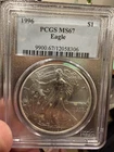1996 Silver American Eagle MS-69 PCGS