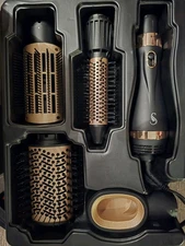 SKIMI Hair Dryer Brush, Blow Dryer Brush with Tool Set for Straightening/ Drying
