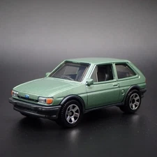 1983-1989 FORD FIESTA MK 2 GREEN 1:64 SCALE COLLECTIBLE DIECAST MODEL CAR