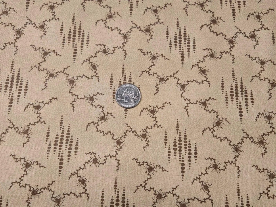 Texturas de vainilla CHATEAUX ROCOCO Robyn Pandolph tela de algodón CUARTO GRASO Foto 4 de 4