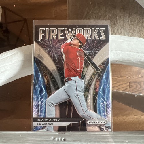 2022 Panini Prizm - Fireworks Shohei Ohtani #F-3 Silver Prizm
