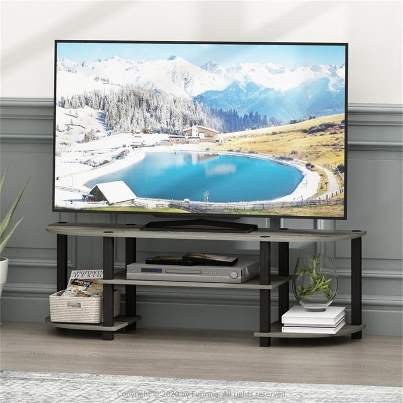 Entertainment Center W/ Open Shelves Flat Screen Tvs New