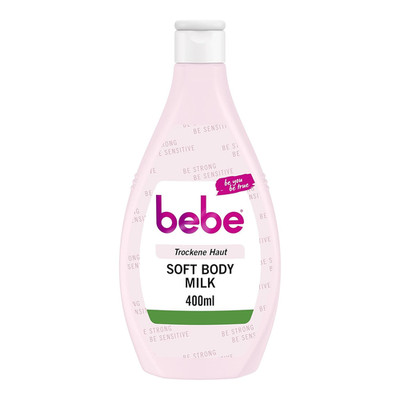 Bebe Soft Body Milk 400 Ml, Schnell Einziehende Bodylotion Mit Jojobaöl Und Pant