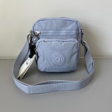Kipling Ron Crossbody Bag in Grayish Blue NWT