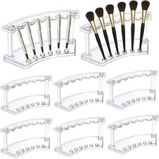 8 Pack Acrylic Pen Display Stand, 6-Slot Pen Holder Rack, Eyebrow Pen Stand, ...