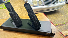 URC MRX-12 Wireless Controller w/ 2 TRC-1080 Remotes Charging Bases