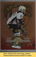 1997-98 Leaf Fractal Matrix Erik Rasmussen #153 READ 0w8