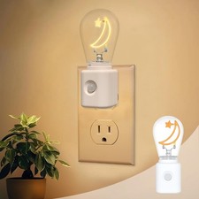 LED Motion Sensor Night Light, 1 Pack Motion Activated Night Light, 2200K A...