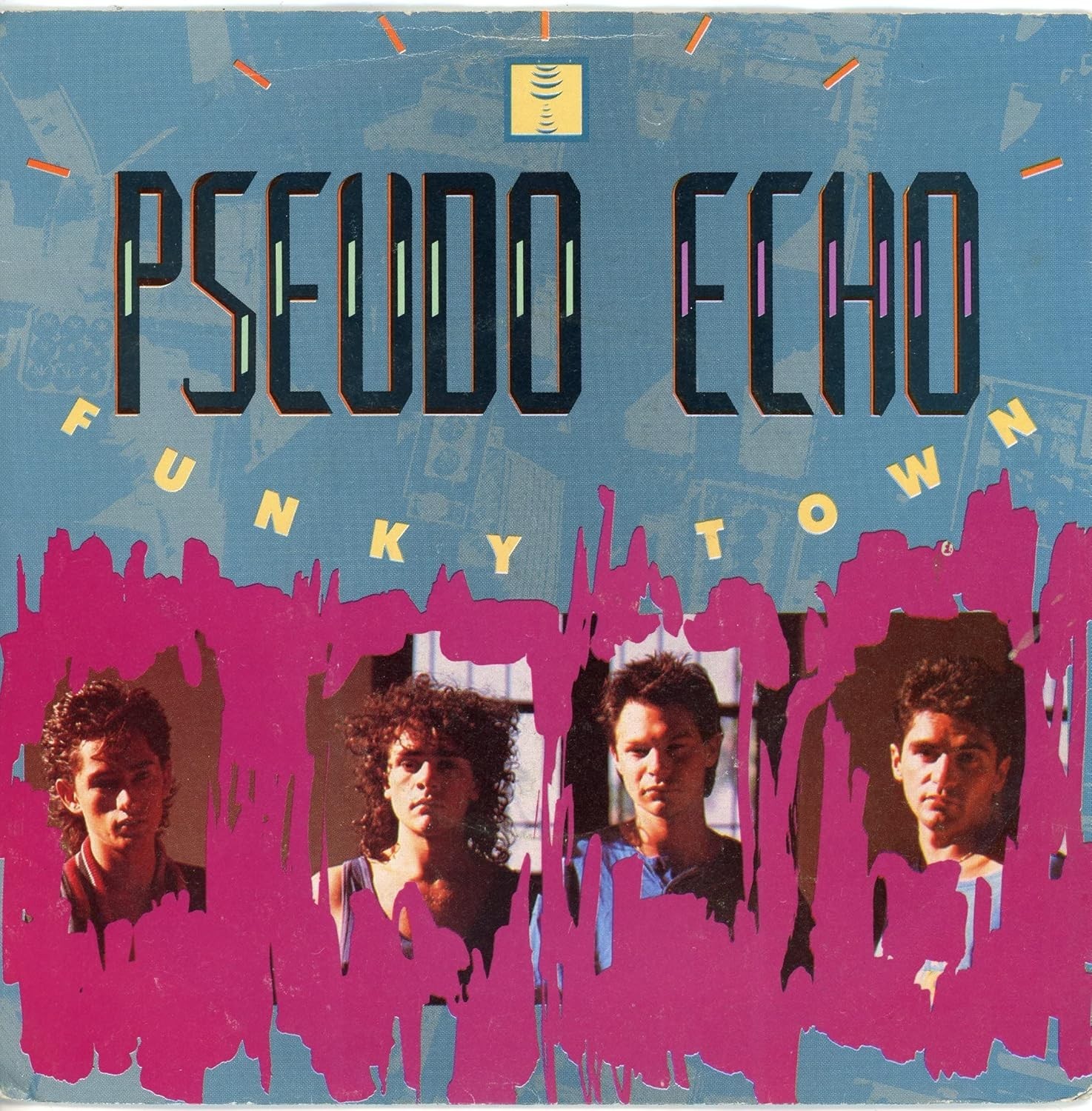 VINYL PSEUDO ECHO FUNKY TOWN 12’’ MAXI SINGLE RECORD LP VINYL USED FREE POSTAGE