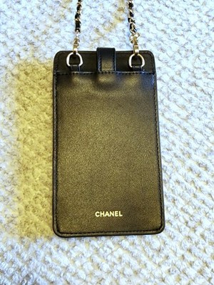Chanel GWP Coco Crush Phone Holder Case with Removable Chain