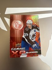 Colorado Avalanche - Nathan MacKinnon - 24/25 UD Series 1 - Gaming 12 XP #GXP-14