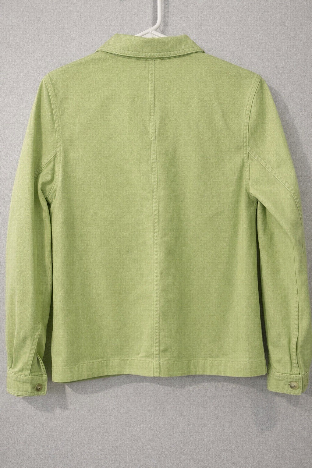 Madewell Women's Light Green Basic Jacket Button … - image 4