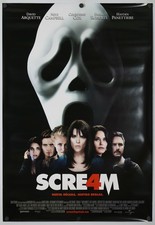 Scream 4 - original movie poster - 27x40 Cult Classic - Different Horror Art