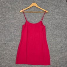 Reformation Dress 4 Solid Woven Slip Mini Pink Romantic Feminine Relaxed Chic