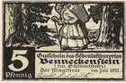 792602) Series of 5 Beneckenstein Resin Emergency Notes