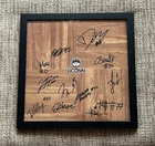 2025-26 UCONN Huskies TEAM Signed/Framed Floorboard Autograph COA