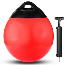 Kamehame Boat Mooring Buoys, 10 Inflatable Vinyl Anchor Buoy Round 10"