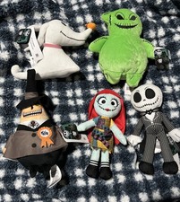NWT Disney Nightmare Before Christmas 8 Plush Set Of 5