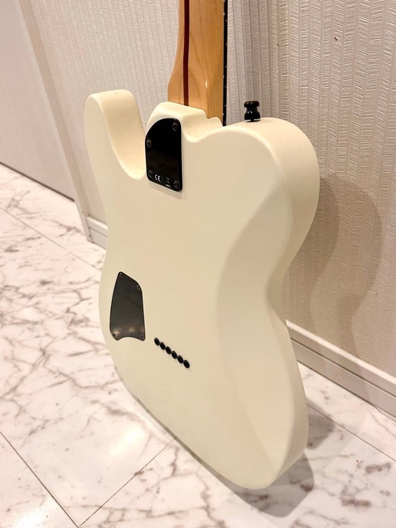 Electric Guitar Fender Jim Root Telecaster Flat White Mexico S/N