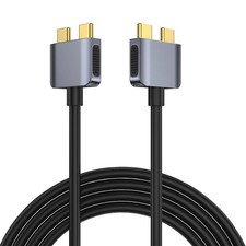 Tobenone Dual USB C Cable Docking Station 70cm 27.56 Inch