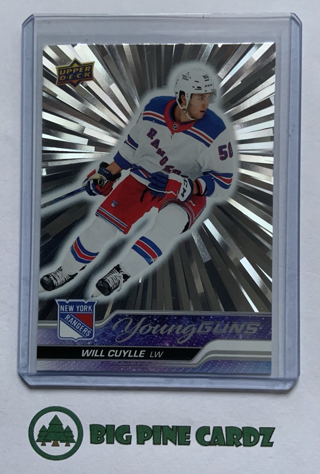 2023-24 Upper Deck Series 1 Young Guns - Will Cuylle #213 - OUTBURST