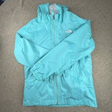 Girls 14/16 The North Face Zipline Rain Jacket with DryVent, excellent condition