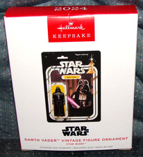 2024 Hallmark Keepsake Star Wars Darth Vader Vintage Figure Christmas Ornament