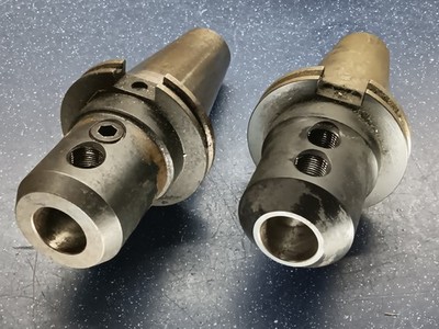 2pcs Lot CAT50 1-1/4'' ID Solid End Mill Tool Holder C6E41250 Lathe Tooling 1.25
