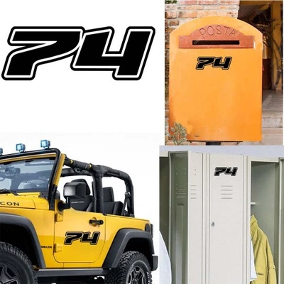 JETSJOSELUIS Vinyl Aufkleber Nummer 74 Version Dream