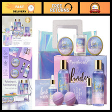 Luxury Spa Kit for Women - 12 Pcs Bath Skin Care Set, Gift for Her, Bath Bombs