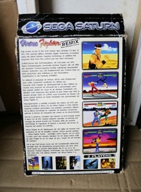 Sega Saturn Virtua Fighter Remix portrait Uk pal Boxed version complete 2 x cd