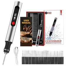 Engraving Pen, Cordless Engraving Pen for Artists DIYers - Engrave 60 Surf...