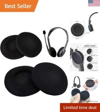 Noise-Reducing 55mm Foam Ear Cushions - 4Pcs for Headphones Walkie Talkies
