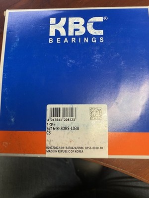 KBC 6216-B-2DRS-L038 NEW IN THE BOX QTY 2