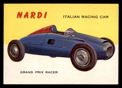 1954 Topps World on Wheels #111 Nardi NM/MT *e1
