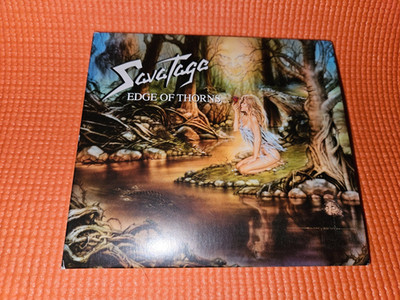 Savatage Edge Of Thorns (1993) CD 2010 Ear Music Metallica Dokken KISS Saxon