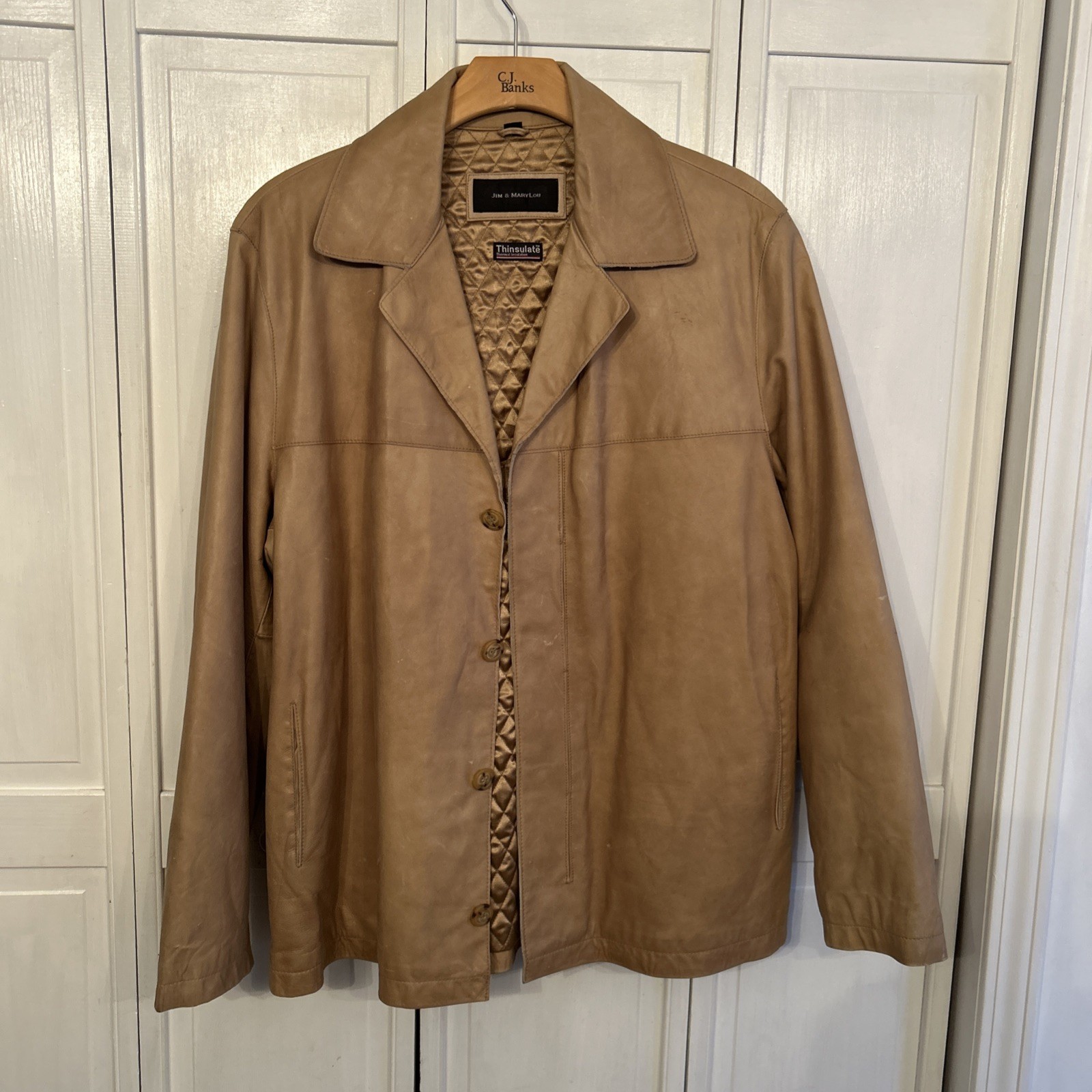 Men’s Leather Jacket Extra Extra Large - image 1