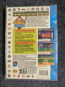 ESPN Baseball Tonight Sega CD in Case NOS Unopene