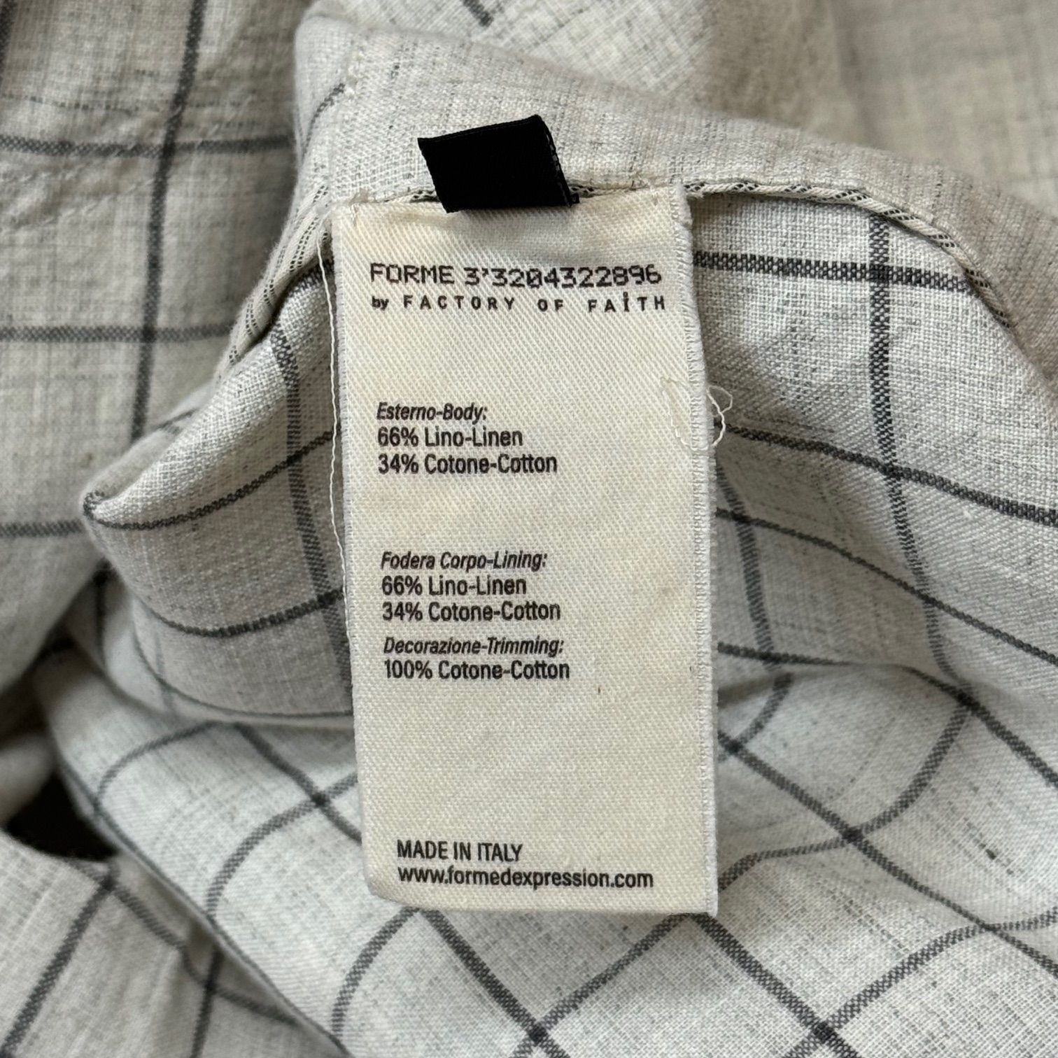 forme d'expression  checkJacket check jacket whit… - image 5