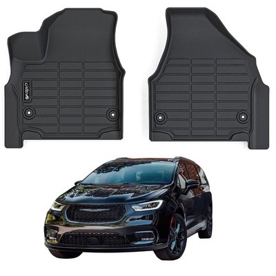 Floor Mat for 2017-2025 Chrysler Pacifica / 2020-2024 Voyager, TPE All-Weathe...
