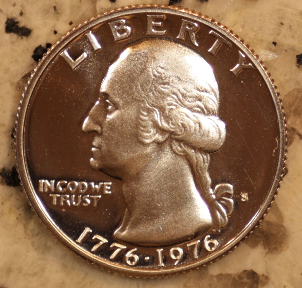 1976-S Washington Bicentennial  Silver Proof  Quarter 40% silver
