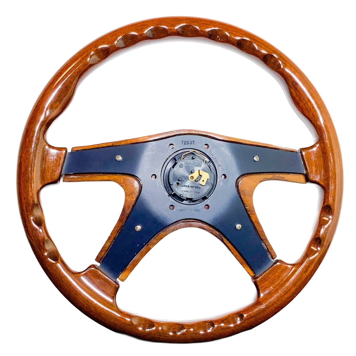 NARDI Gara 4 Type 4 Wood Steering Wheel 36.5Φ 365mm Vintage