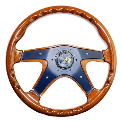 NARDI Gara 4 Type 4 Wood Steering Wheel 36.5Φ 365mm Vintage