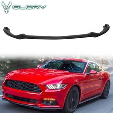 Fits 15-17 Ford Mustang Oe Style Front Bumper Lip Spoiler Unpainted Pu