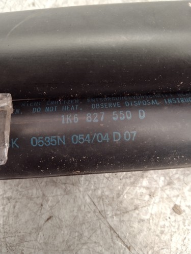 1K6827550D gasfeder kofferraum VOLKSWAGEN GOLF V BERLINA 1K1 GT SPORT 187006