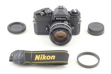Near MINT Nikon FE Black Camera Ai Nikkor 50mm f/1.4 Lens From JAPAN