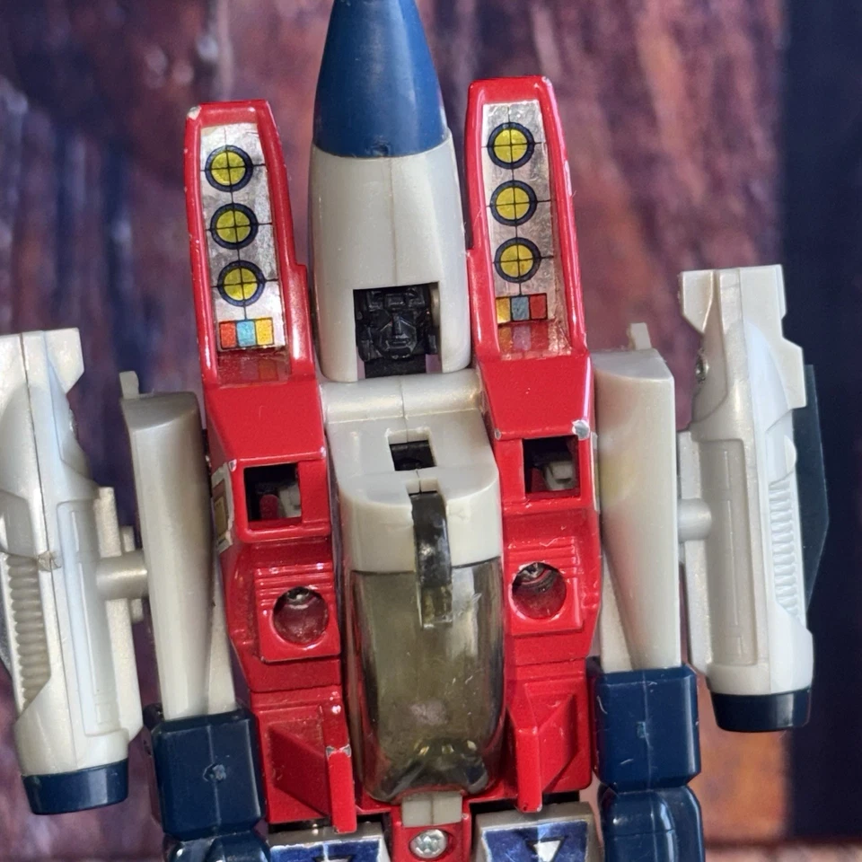 Vintage Takara 04 Reissue Seeker Transformers G1 Encore Starscream AS IS - Image 4 of 4