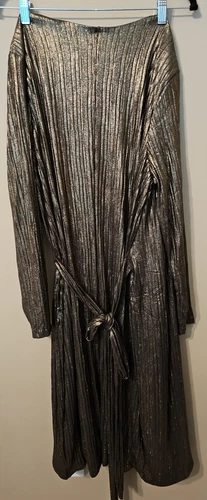 Rachel Roy 女式长袖金色黑色长裙加大码 2x 全新带标签 139 美元 - 第 2 张/共 9 张